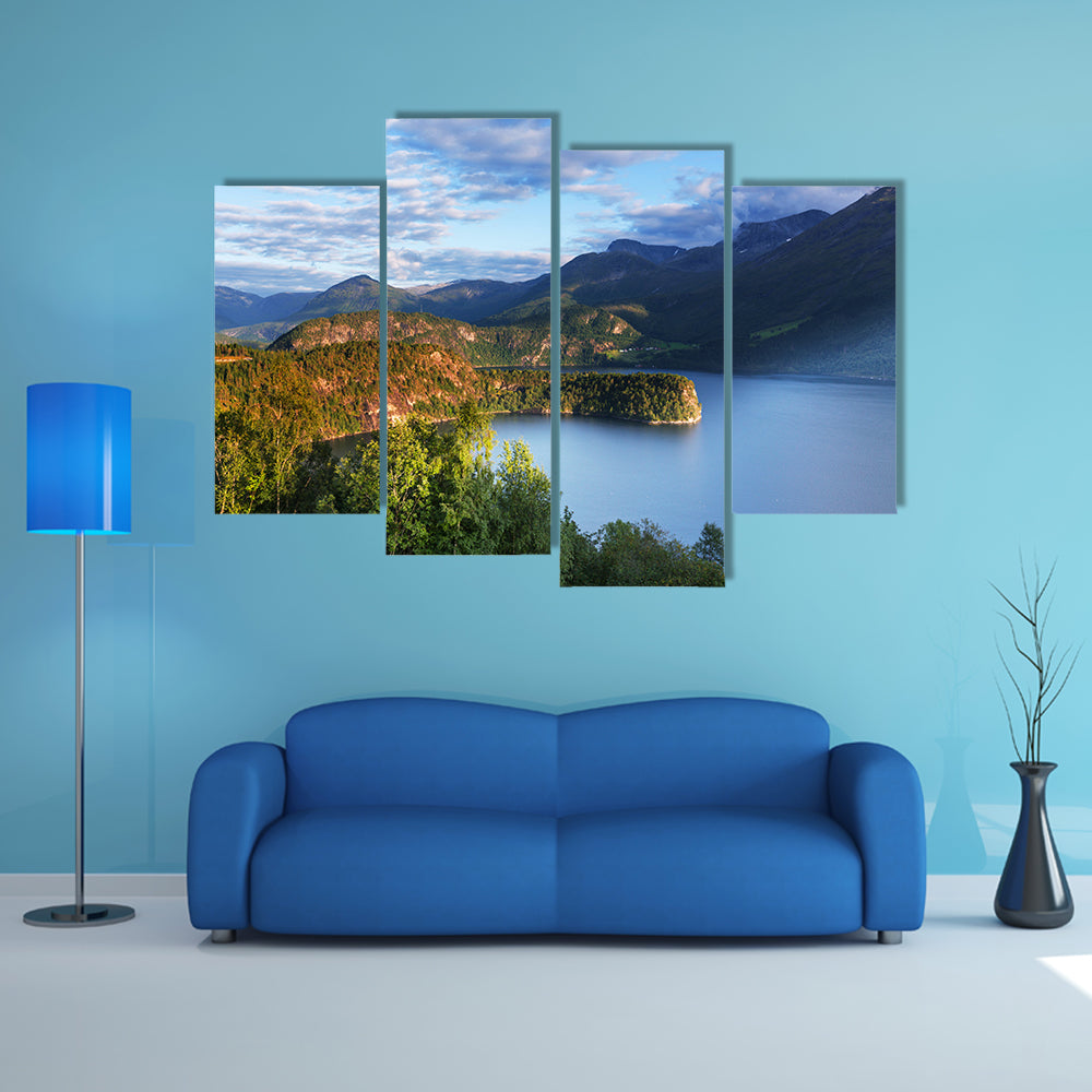Norway landscapes, multi panel canvas wall art