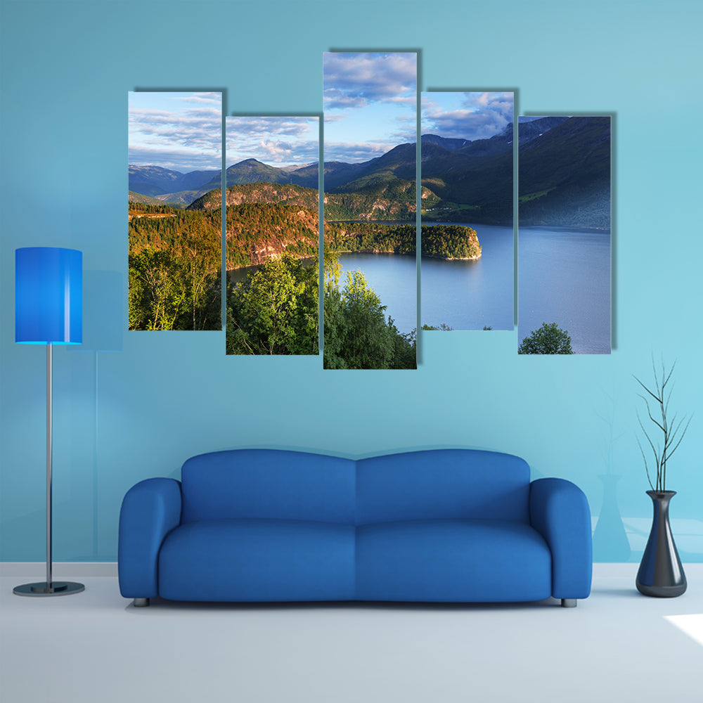 Norway landscapes, multi panel canvas wall art