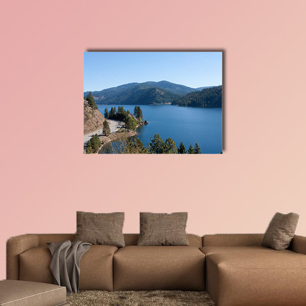 Coeur d'Alene Lake Multi panel canvas wall art