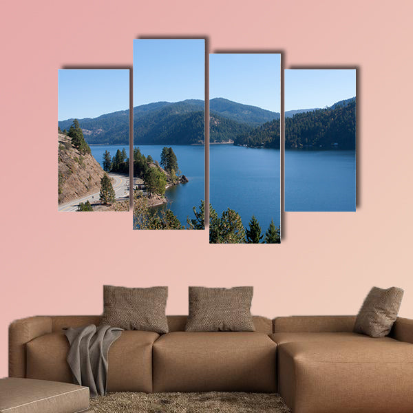 Coeur d'Alene Lake Multi panel canvas wall art