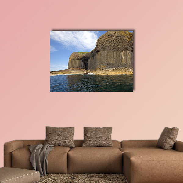 Fingal's Cave on the Isle of Staffa Multi panel canvas wall art