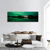 Aurora borealis (Northern Lights) in Iceland Panoramic Canvas Wall Art