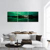 Aurora borealis panoramic canvas wall art