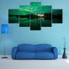 Aurora Borealis (Northern Lights) in Iceland multi panel canvas wall art