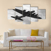 World War II era heavy bomber on a mission Multi Panel Canvas Wall Art