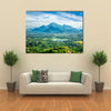 Sri Lankan landscape - view form Sigiriya rock, Sri Lanka Multi Panel Canvas Wall Art