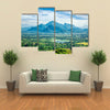 Sri Lankan landscape - view form Sigiriya rock, Sri Lanka Multi Panel Canvas Wall Art