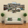 View of central district of Cape Coast, Ghana Multi Panel Canvas Wall Art