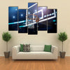 Basketball arena Multi panel canvas wall art