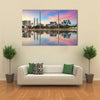 Kuala Lumpur, Skyline At Titiwangsa Park, Malaysia, Multi Panel Canvas Wall Art