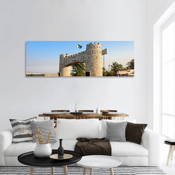 Bab-e-Khyber panoramic canvas wall art