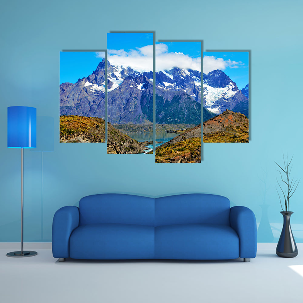 SALTO GRANDE, Torres del Paine NATIONAL PARK, CHILE, multi panel canvas wall art
