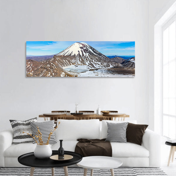 Mount Doom panoramic canvas wall art