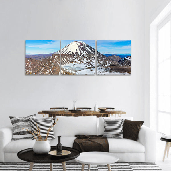 Mount Doom panoramic canvas wall art