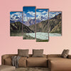 Stunning view of Himalaya Mountains from the Rakaposhi base camp in canvas wall art