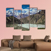 Stunning view of Himalaya Mountains from the Rakaposhi base camp in canvas wall art