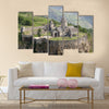 Tatev monastyr in Armenia Aerial view Multi Panel Canvas Wall Art