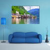 Hallstatt, a beautiful village in Austria multi panel canvas wall art