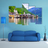 Hallstatt, a beautiful village in Austria multi panel canvas wall art