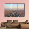 Aerial view of Riyadh downtown in Riyadh, Saudi Arabia multi panel canvas wall art