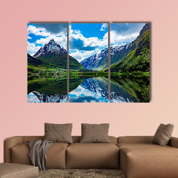 Beautiful Nature Norway natural landscape Multi panel canvas wall art
