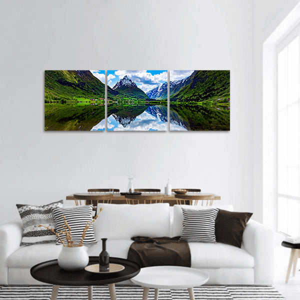 Beautiful Nature landscape panoramic canvas wall art