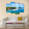 The Tanah Lot temple, Bali Island, Indonesia multi panel canvas wall art