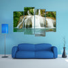 Saluopa Waterfall in Tentena, Central Sulawesi Indonesia multi panel canvas wall art