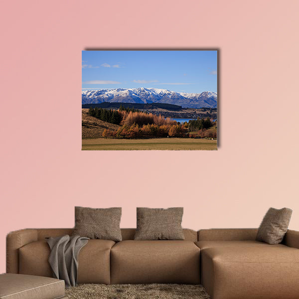Wanaka landscape scenery, South Island, New Zealand Multi panel canvas wall art