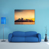 Sydney city views at sunset, NSW, Australia multi panel canvas wall art