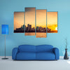 Sydney city views at sunset, NSW, Australia multi panel canvas wall art