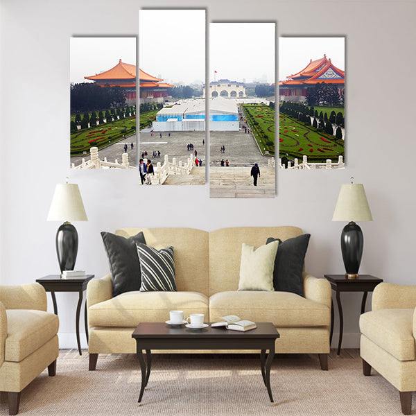 Liberty Square of Taipei, Taiwan Multi panel canvas wall art