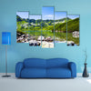 Inspiring Tatra Mountains Landscape View, sunny day in summer Tatras multi panel canvas wall art