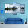 Kuala lumpur Malaysia skyline at Titiwangsa Park multi panel canvas wall art