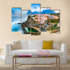 Azenhas do Mar Portugal coastal town Multi panel canvas wall art