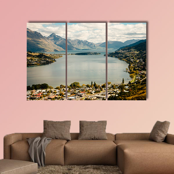 Queenstown - New Zealand Multi panel canvas wall art