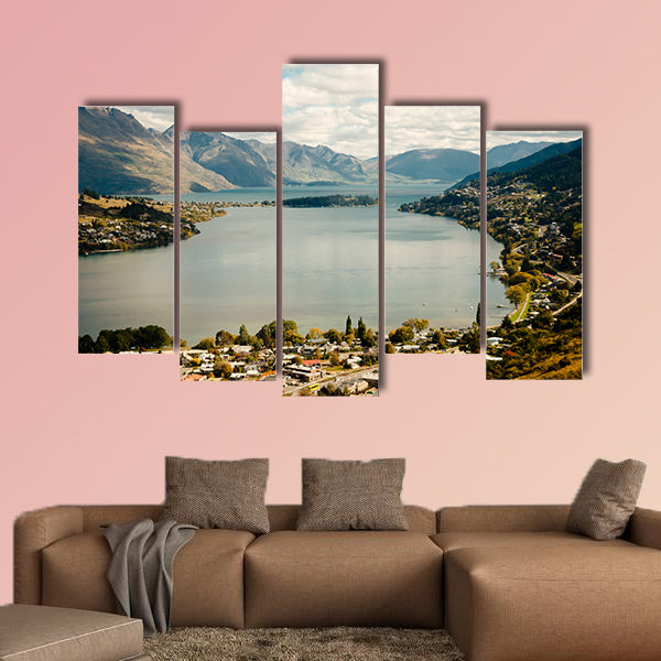 Queenstown - New Zealand Multi panel canvas wall art