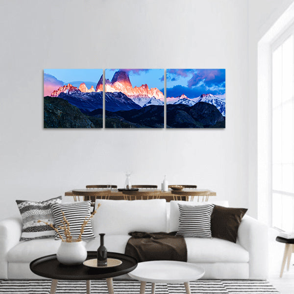 Roy Mountain Panoramic Canvas Wall Art