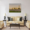 Most of the national mosque in Doha, Qatar Multi panel canvas wall art