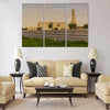 Most of the national mosque in Doha, Qatar Multi panel canvas wall art