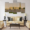 Most of the national mosque in Doha, Qatar Multi panel canvas wall art