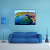 Coxen Hole, also called Roatan Town, island of Roatan, capital of the Bay Islands of Honduras, Multi panel canvas wall art