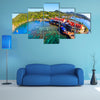 Coxen Hole, also called Roatan Town, island of Roatan, capital of the Bay Islands of Honduras, Multi panel canvas wall art