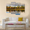 Copy of Lac-Superieur, in Laurentides Multi panel canvas wall art