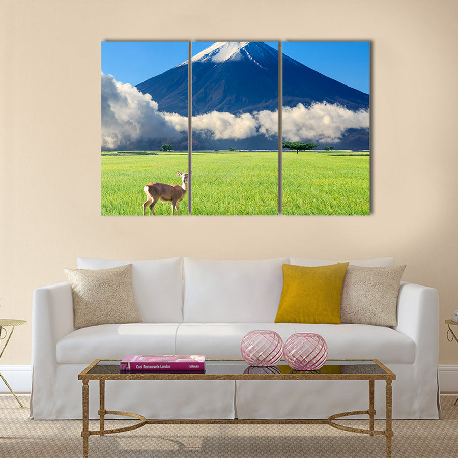 beautiful landscape with nice nature color multi panel canvas wall art
