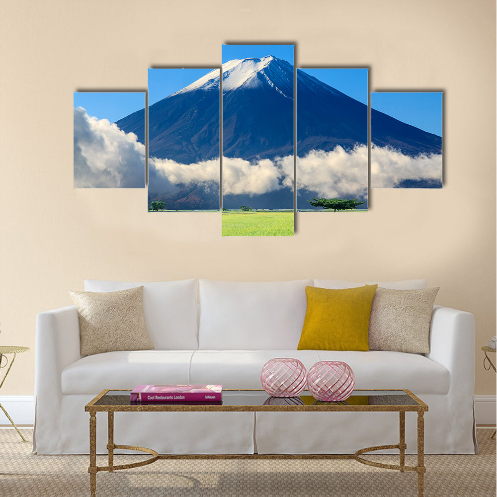 beautiful landscape with nice nature color multi panel canvas wall art