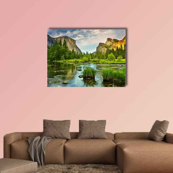 Yosemite National Park multi panel canvas wall art
