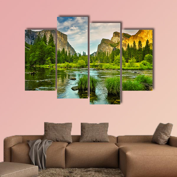Yosemite National Park multi panel canvas wall art