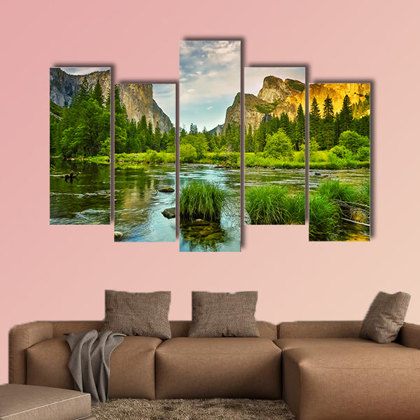 Yosemite National Park multi panel canvas wall art