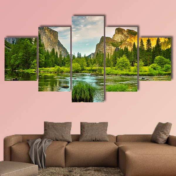 Yosemite National Park multi panel canvas wall art